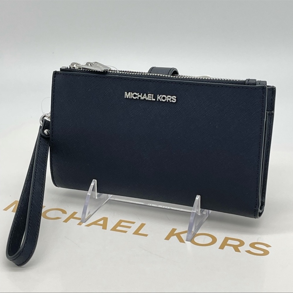 Michael Kors Large Double Zip Wallet Wristlet - Picture 4 of 11